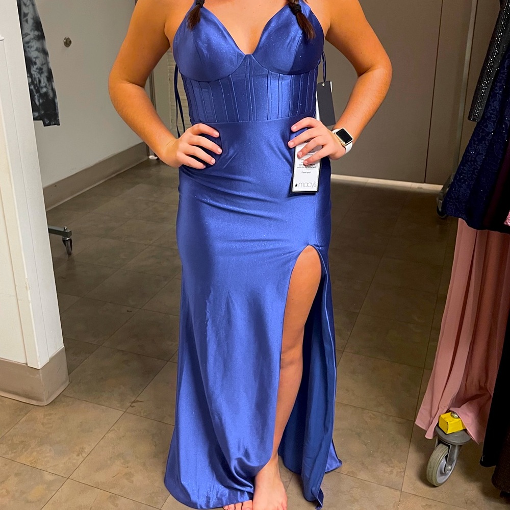 Indigo/Blue Prom Dress